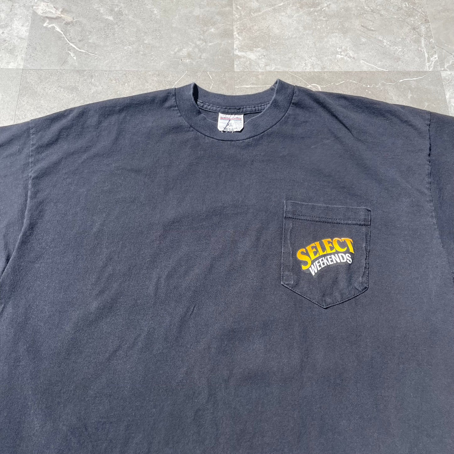 90s American Born Select Weekends Single Stitch Made in USA T-Shirt KiiChain Clothing