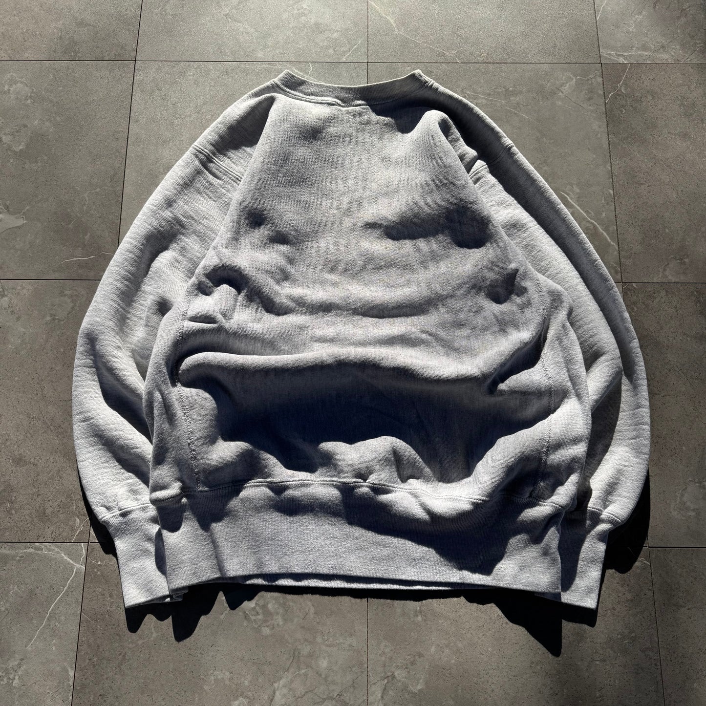 90s Champion Reverse Weave Made in USA Navy Logo Sweatshirt KiiChain Clothing
