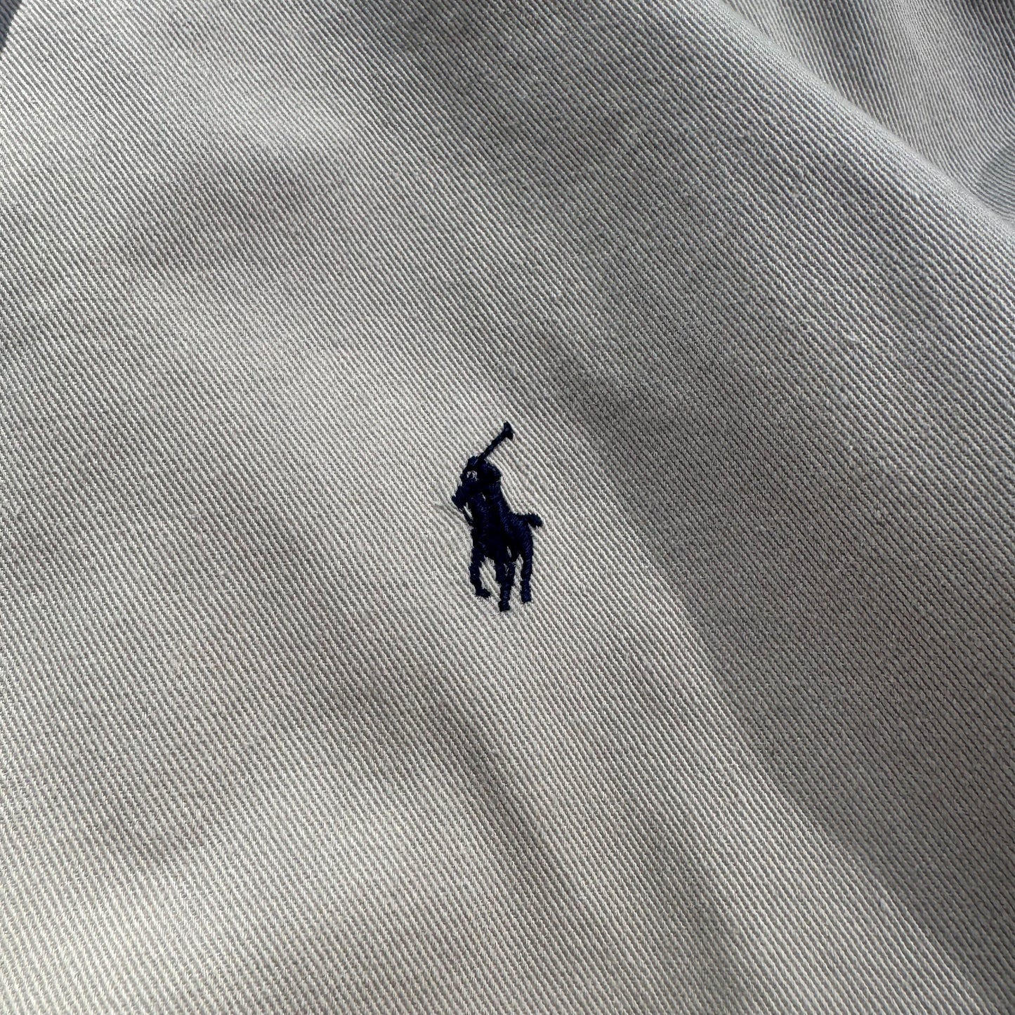 90s Polo by Ralph Lauren Cotton Made in USA Cream Swing Top Jacket