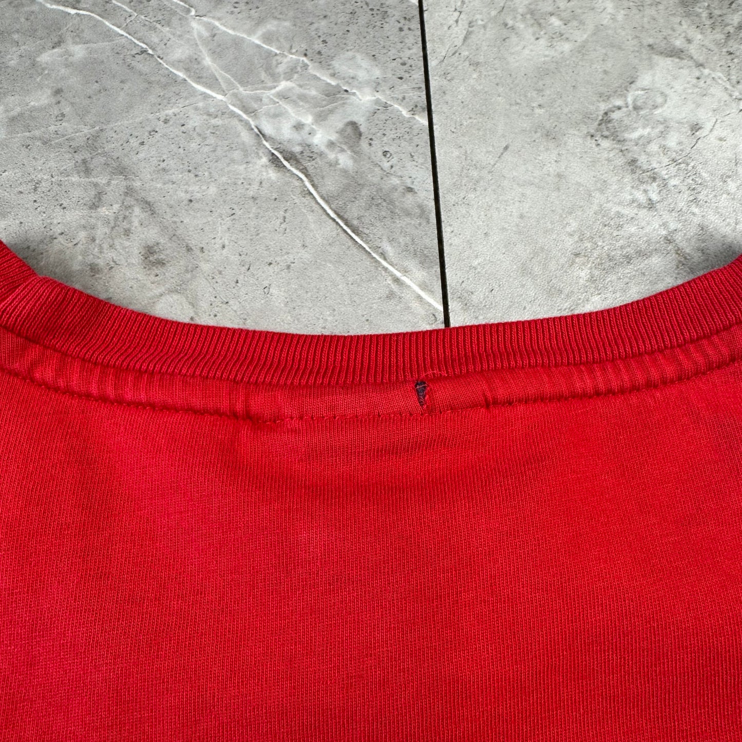 90s Polo by Ralph Lauren Red Logo Single Stitch T-Shirt