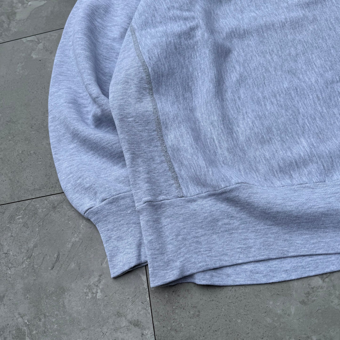 80s Champion Made in USA Gray Reverse Weave No Logo Sweatshirt