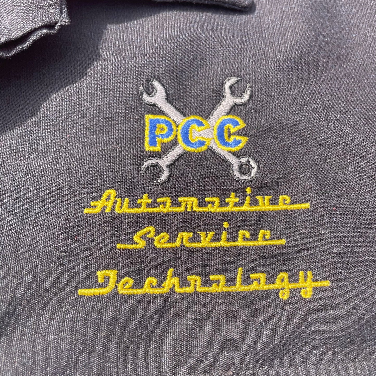 90s-00s Red Kap PCC Automative Service Technology Work Short Sleeve Shirt KiiChain Clothing