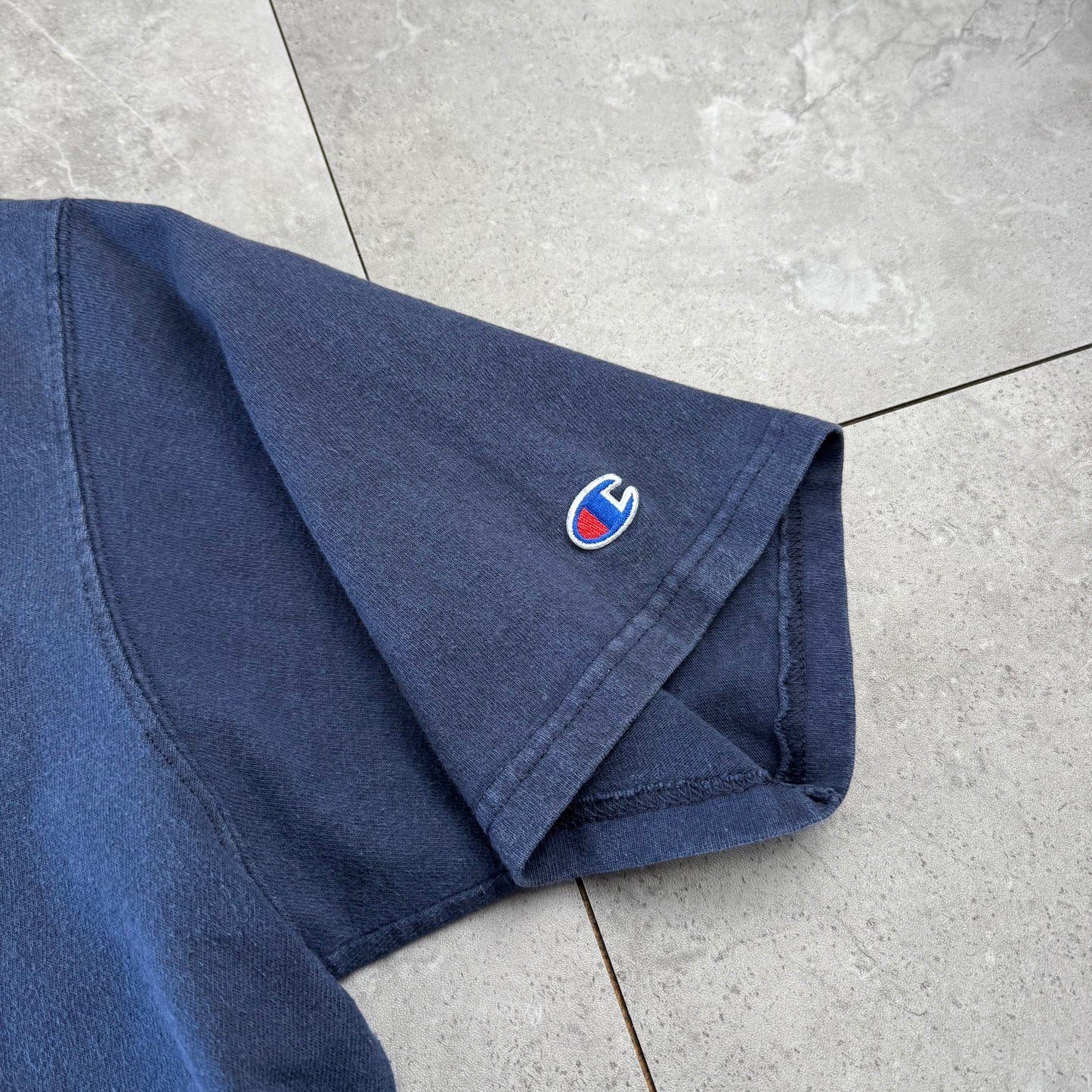 00s Champion USA Navy Heavyweight T-Shirt