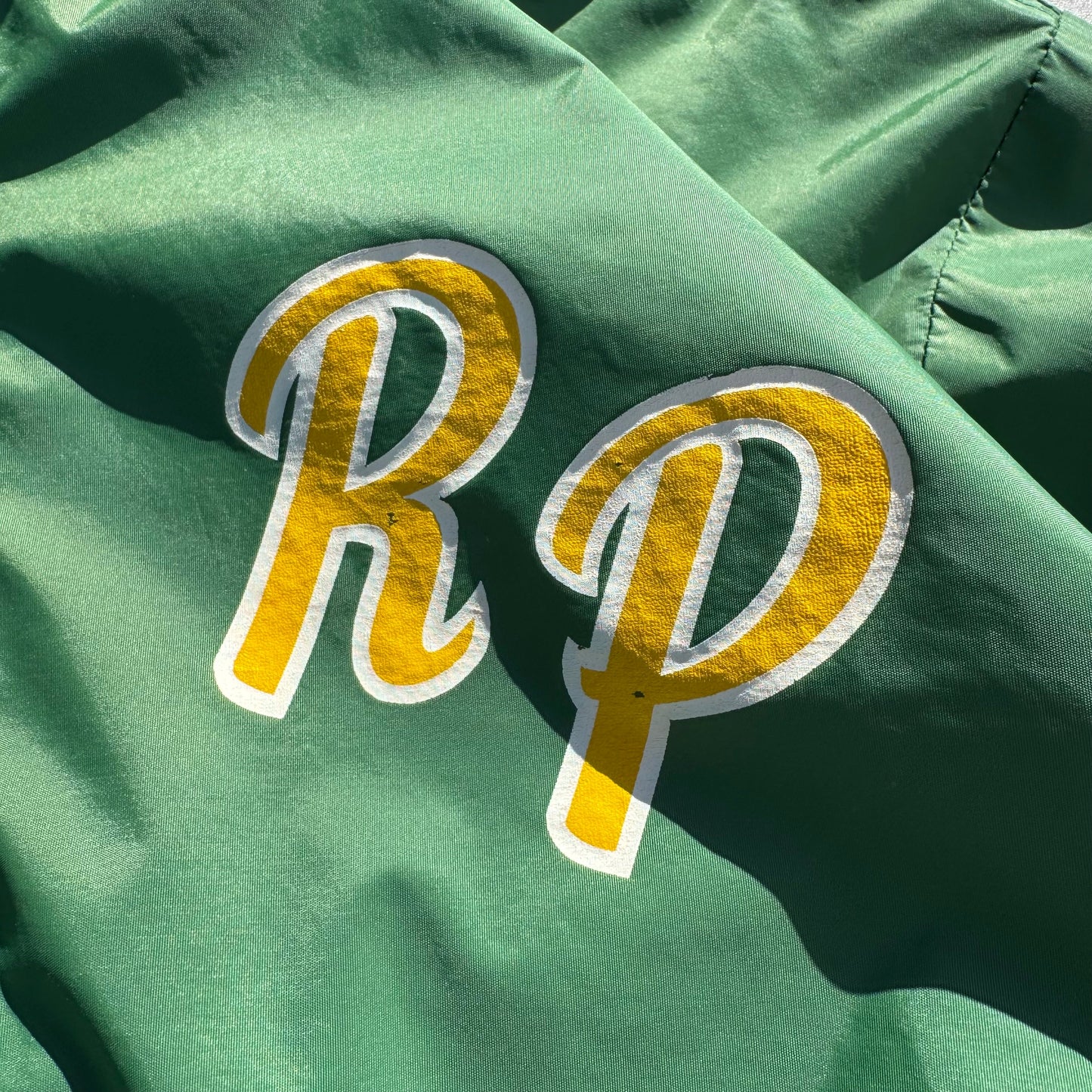 70s Ripon Jackets Made in USA Green Hooded Anorak Jacket KiiChain Clothing
