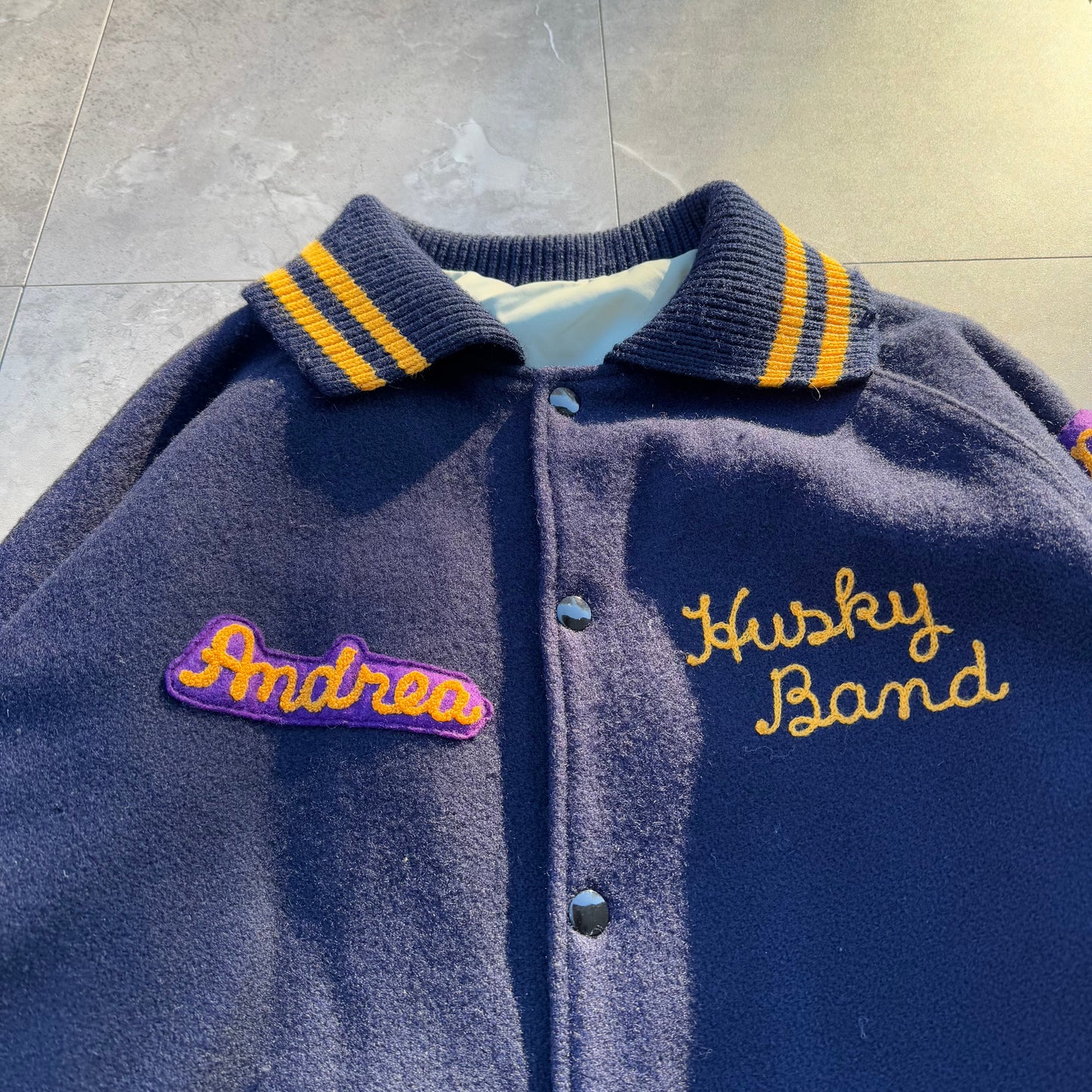 80s University of Washington Huskies Made in USA Wool Varsity Jacket KiiChain Clothing