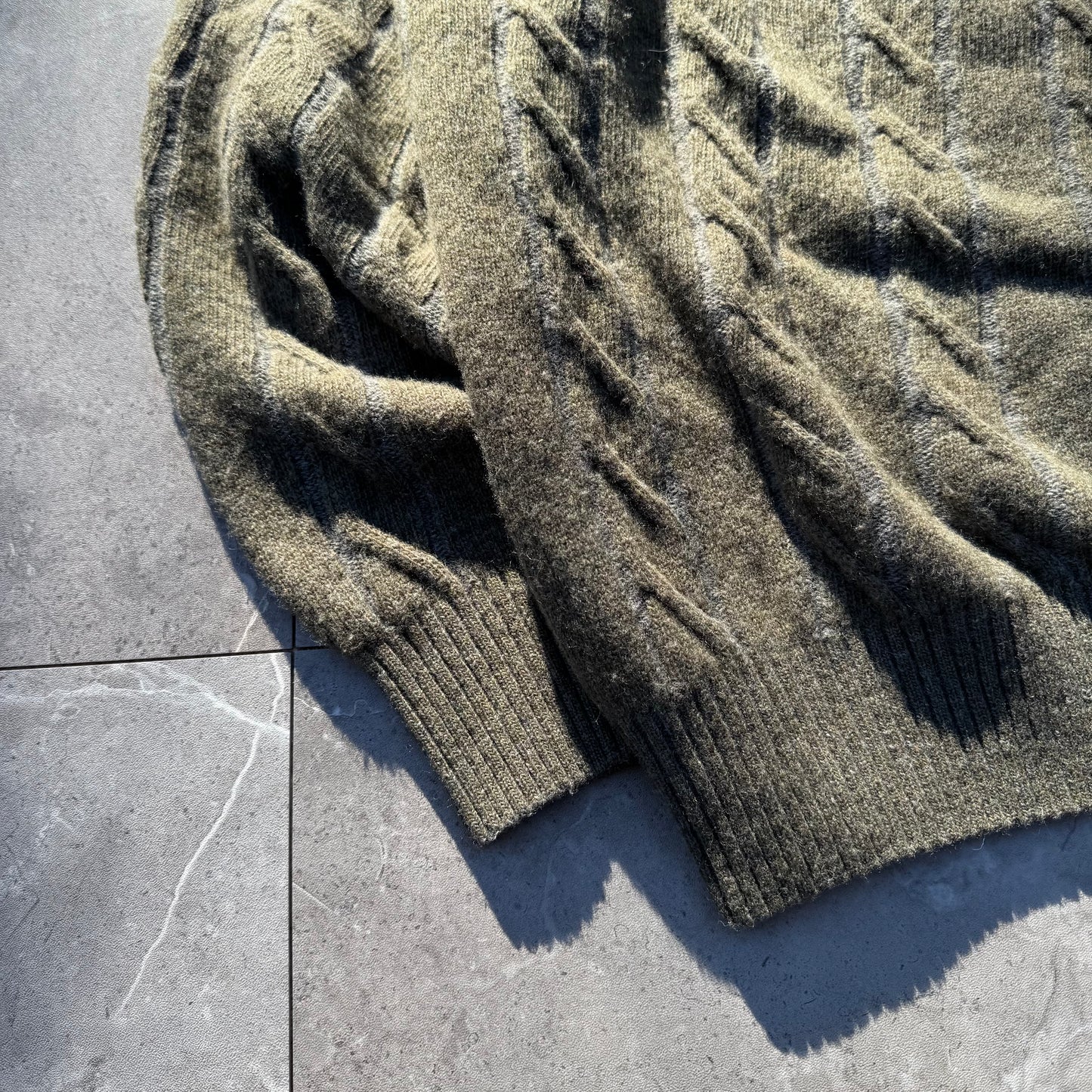 90s-00s Bugatchi Made in Italy Half-Zip Knit