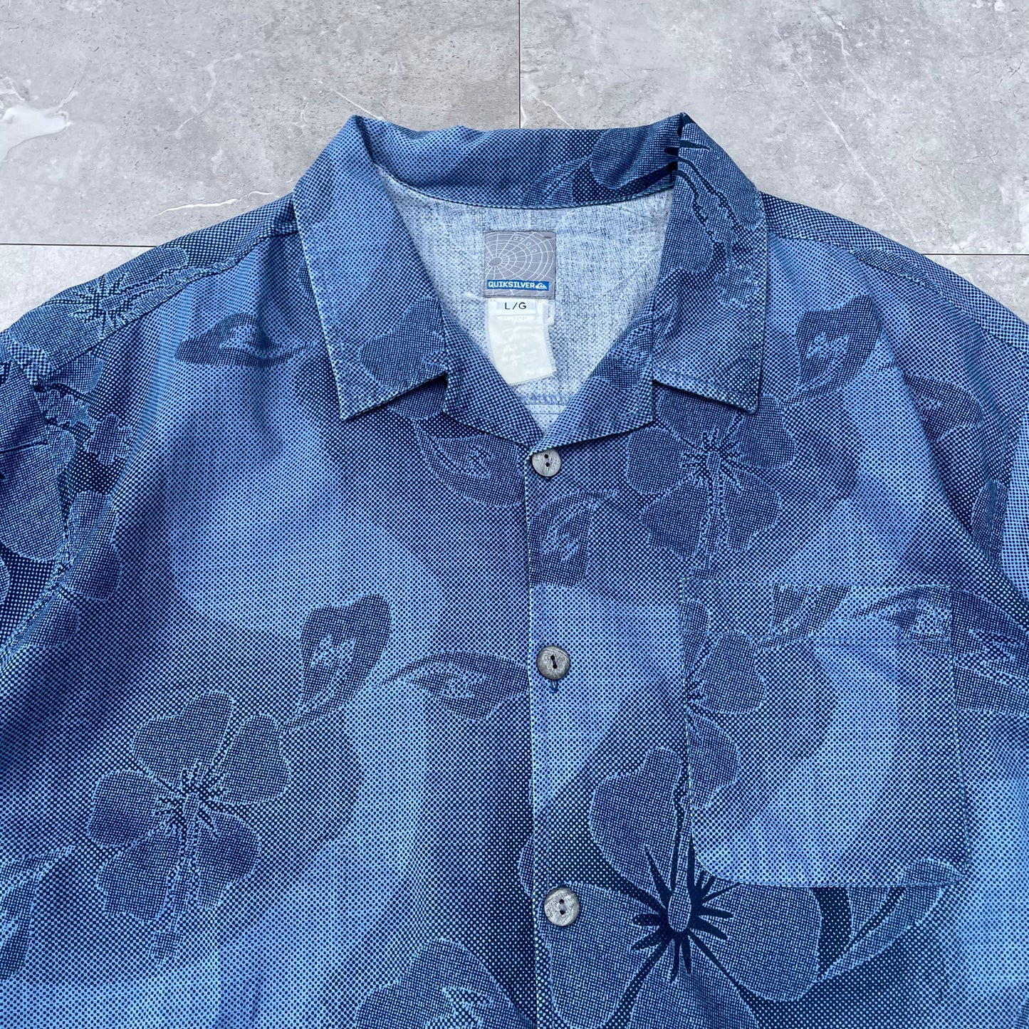 90s Quicksilver Short Sleeve Shirt KiiChain Clothing