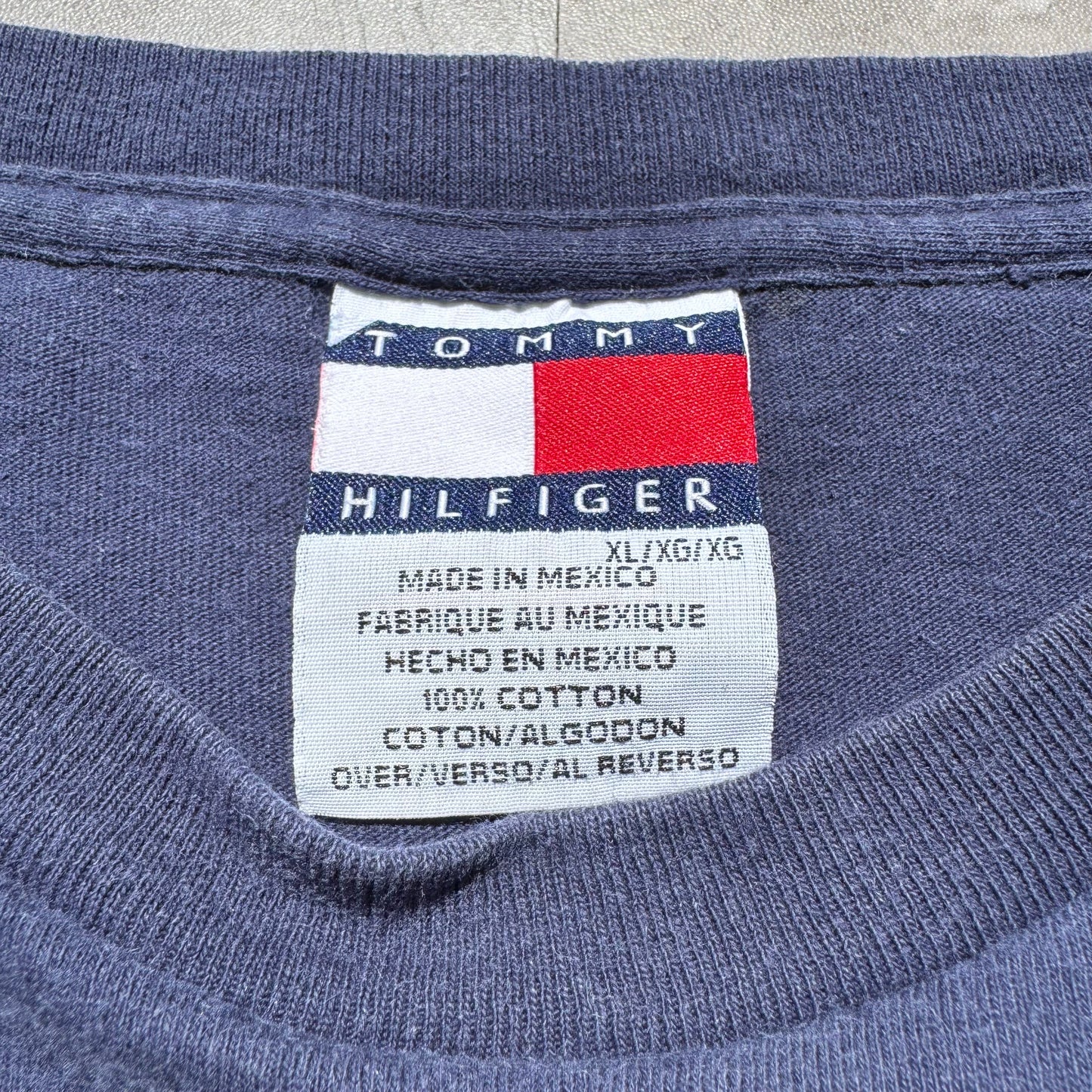90s Tommy Hilfiger Logo Tee KiiChain Clothing