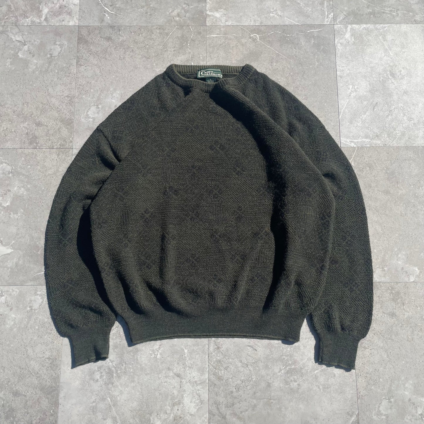 90s Croft & Barrow Wool-Acrylic Made in Italy Design Knit KiiChain Clothing