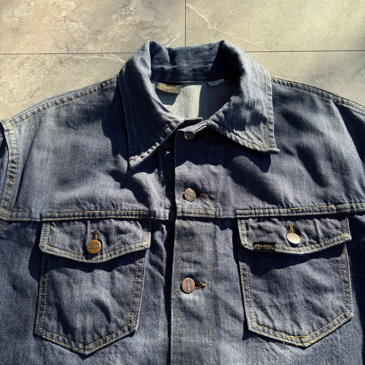 70s-80s Roebucks Sears Denim Jacket