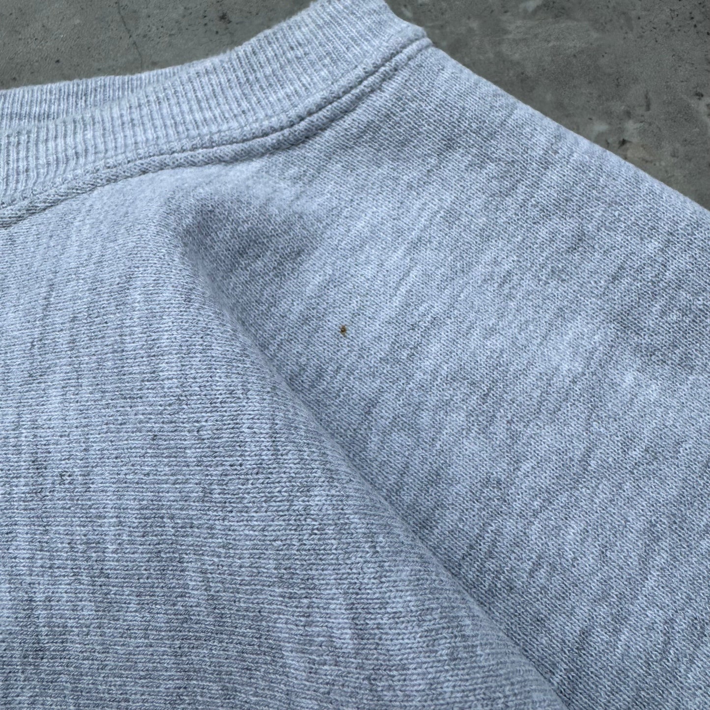 90s Champion Made in USA Reverse Weave Gray No Logo Sweatshirt KiiChain Clothing