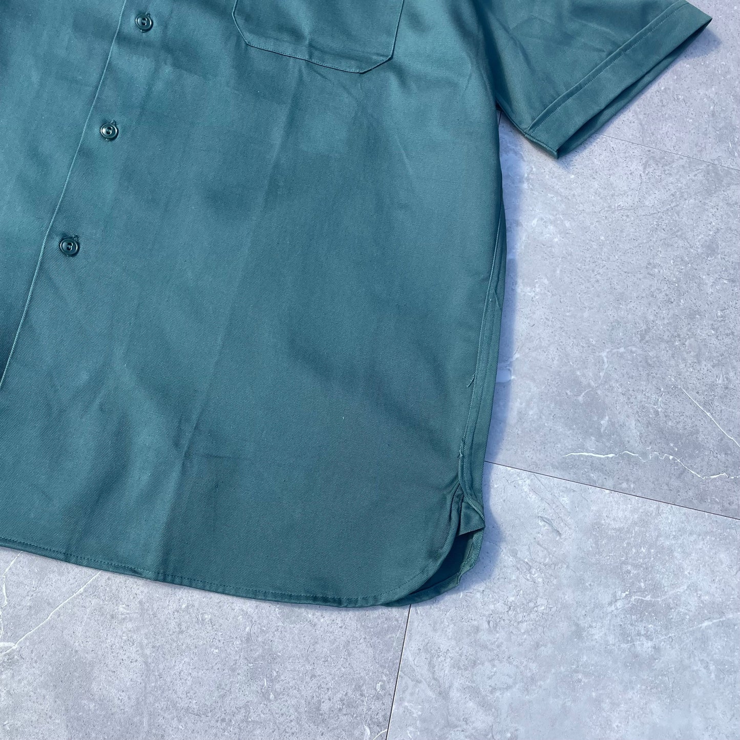 70-80s Vintage Sears Short Sleeve Work Shirt KiiChain Clothing