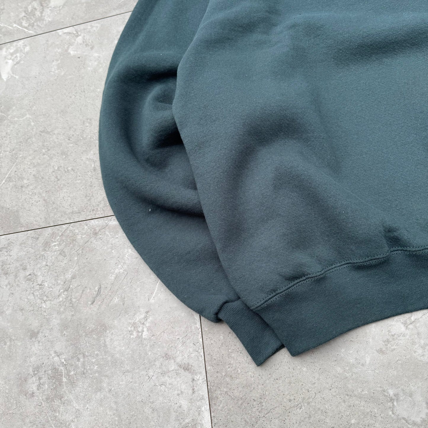 90s Russell Athletic Green Half-Zip Sweatshirt KiiChain Clothing