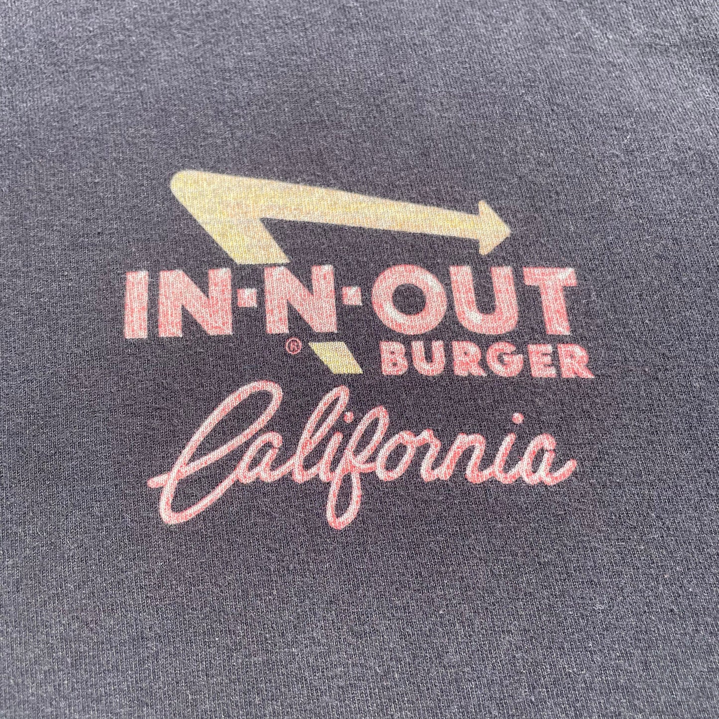 00s In-N-Out California Faded T-Shirt KiiChain Clothing