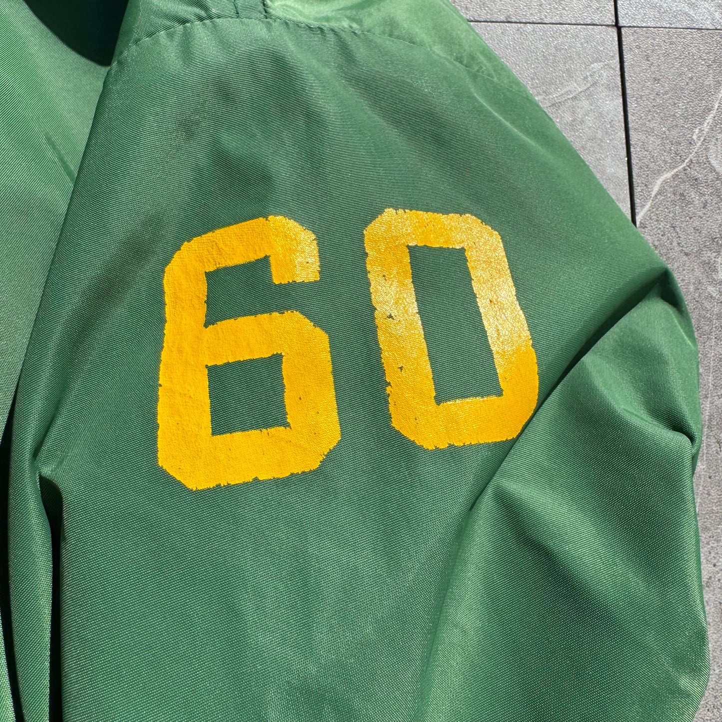 70s Ripon Jackets Made in USA Green Hooded Anorak Jacket KiiChain Clothing