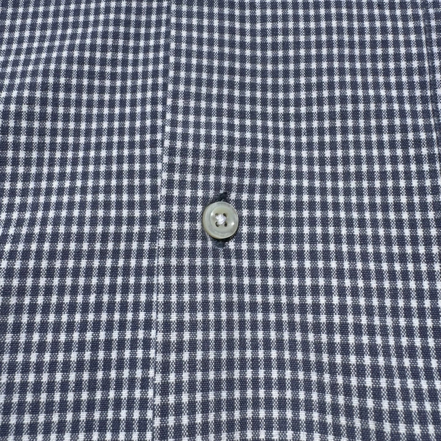 90s-00s Ralph Lauren Adams Cotton Blue Checkered Open Collar Shirt KiiChain Clothing