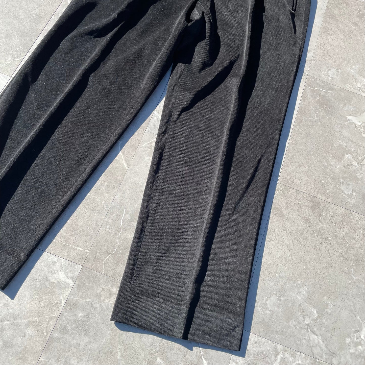 90s Nordstrom Ballin Made in Canada Black Pleated Slacks KiiChain Clothing
