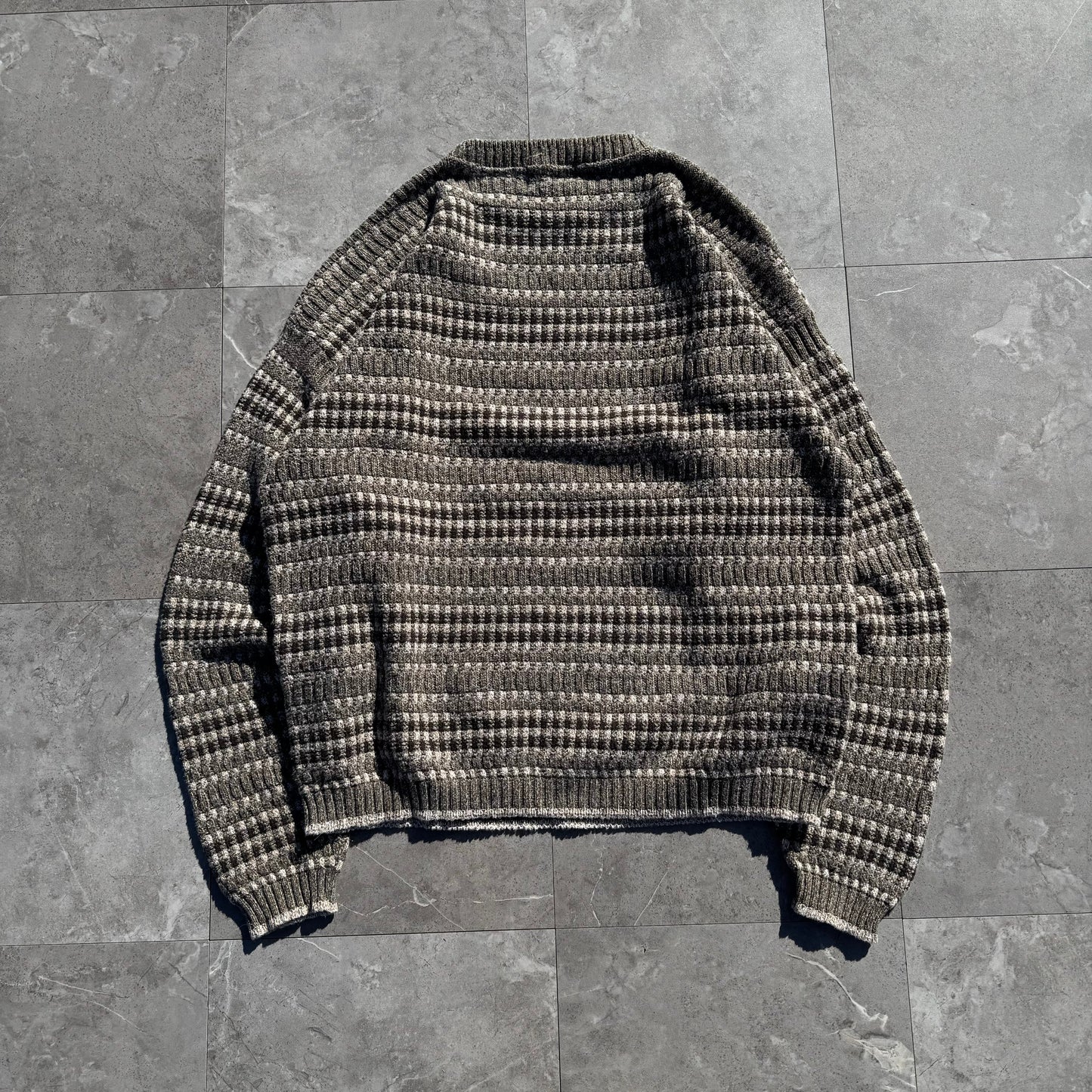 90s Bill Blass Made in USA Hand-Framed Design Knit KiiChain Clothing