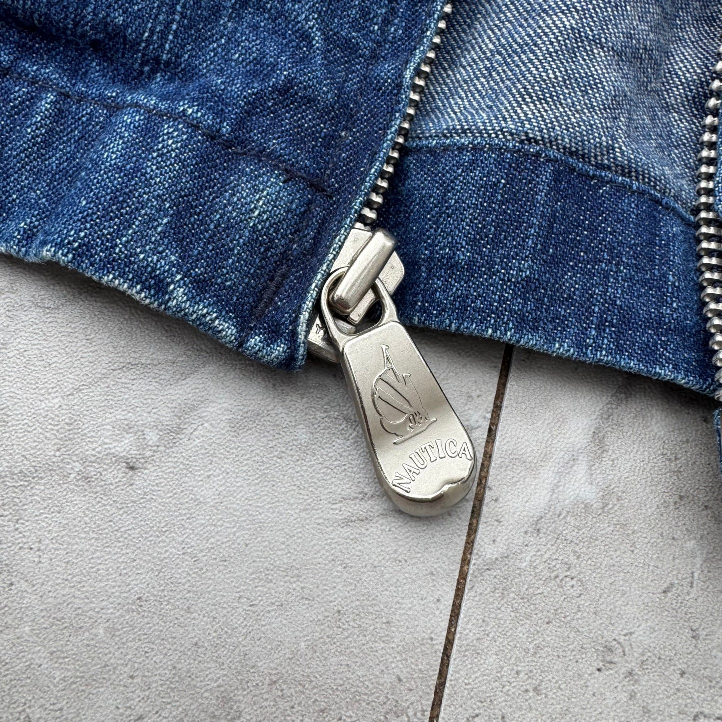 90s Nautica Denim Swing Top Jacket KiiChain Clothing