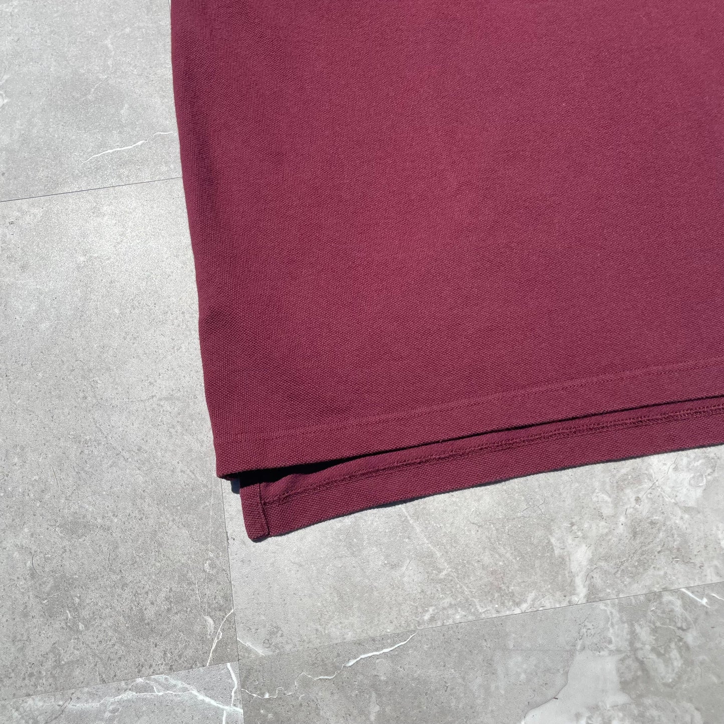 90s Tommy Hilfiger Burgundy Polo Shirt KiiChain Clothing