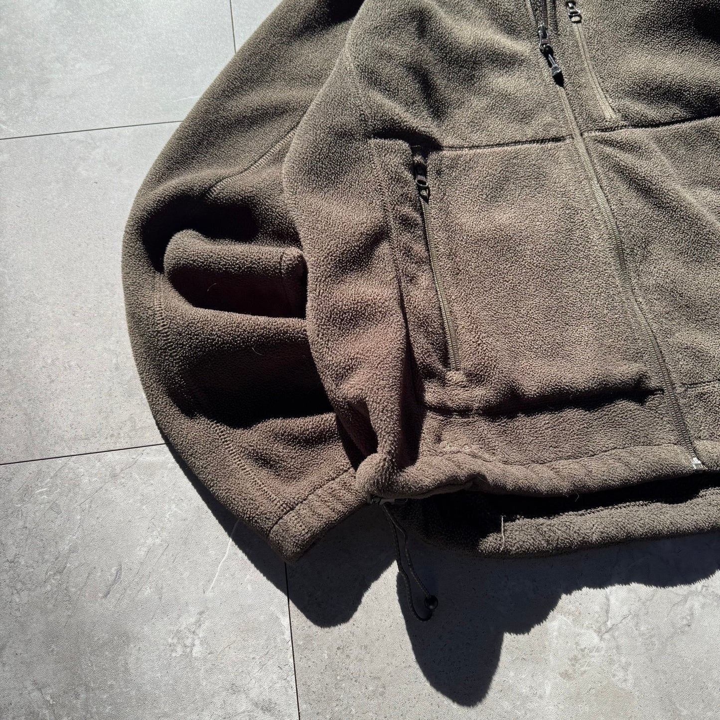 90s Cabela's Brown Zip-Up Fleece Jacket KiiChain Clothing