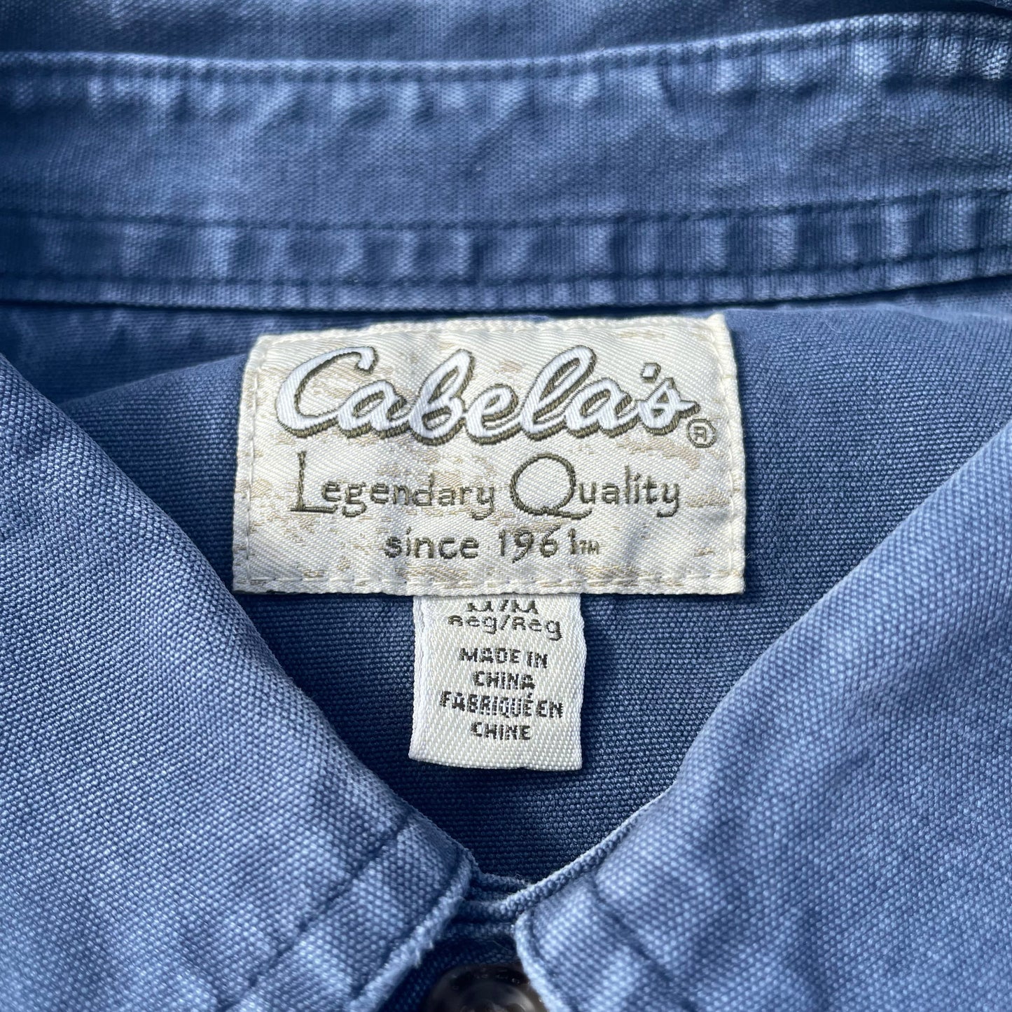 00s Cabela’s Work Short Sleeve Shirt KiiChain Clothing
