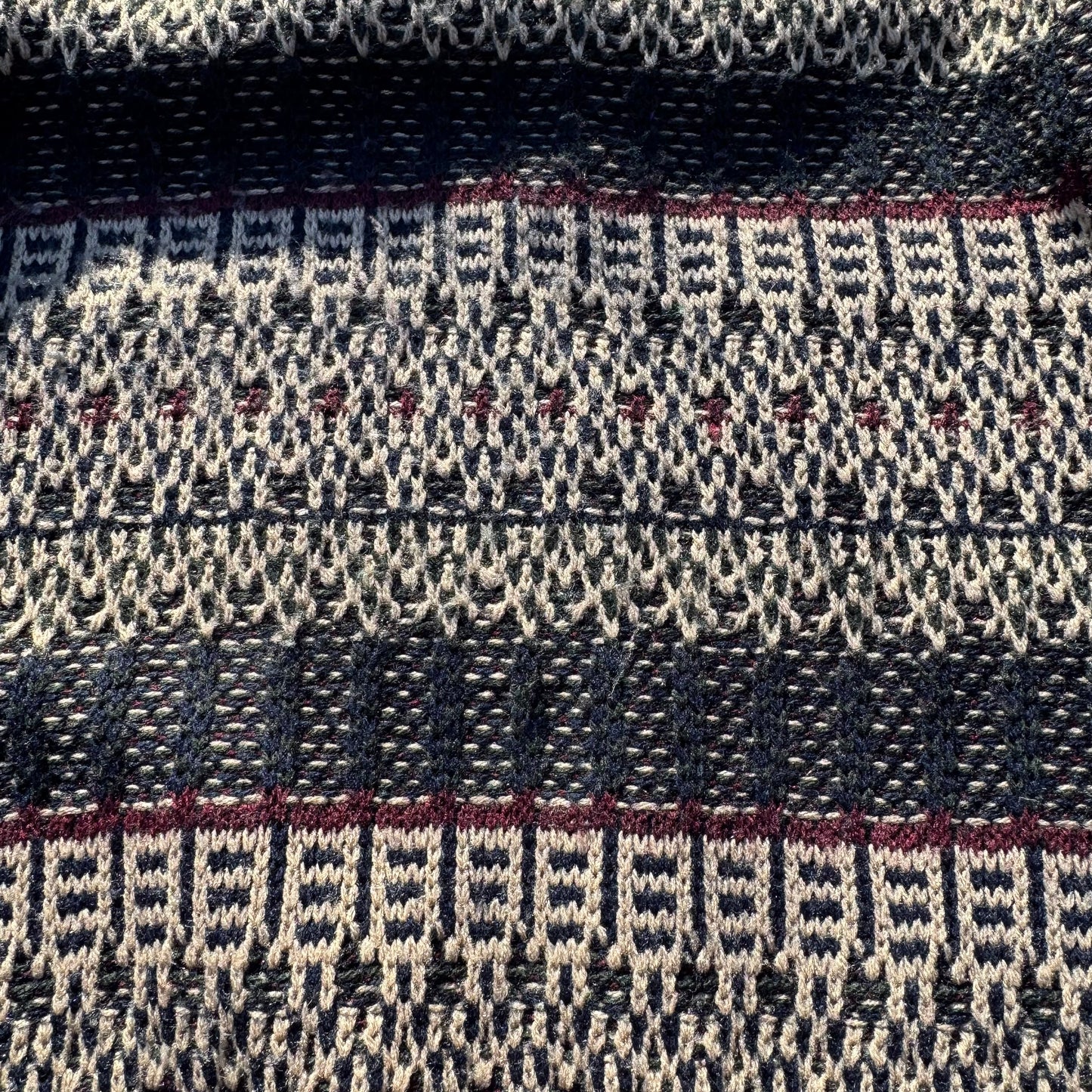 90s Van Heusen Acrylic Design Knit KiiChain Clothing