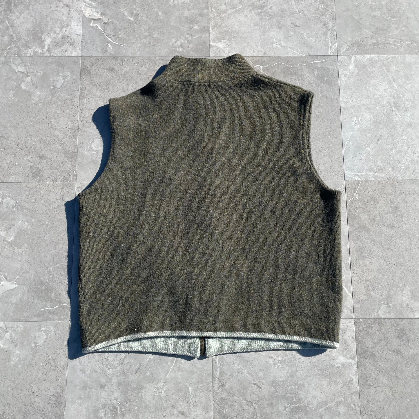 90s Lands' End Made in USA Knit Vest KiiChain Clothing