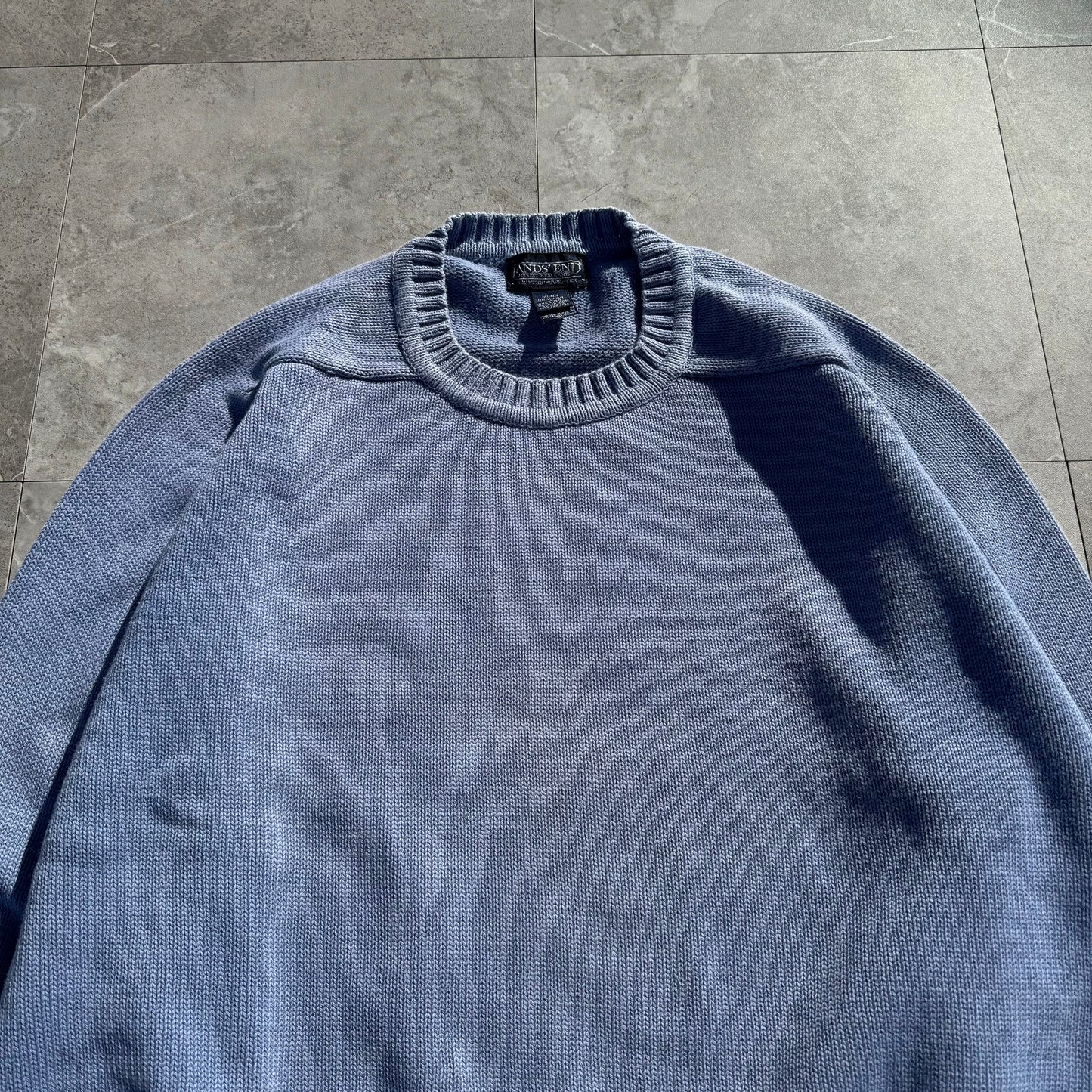 90s Lands' End Made in USA Drifter Knitted Sweater KiiChain Clothing