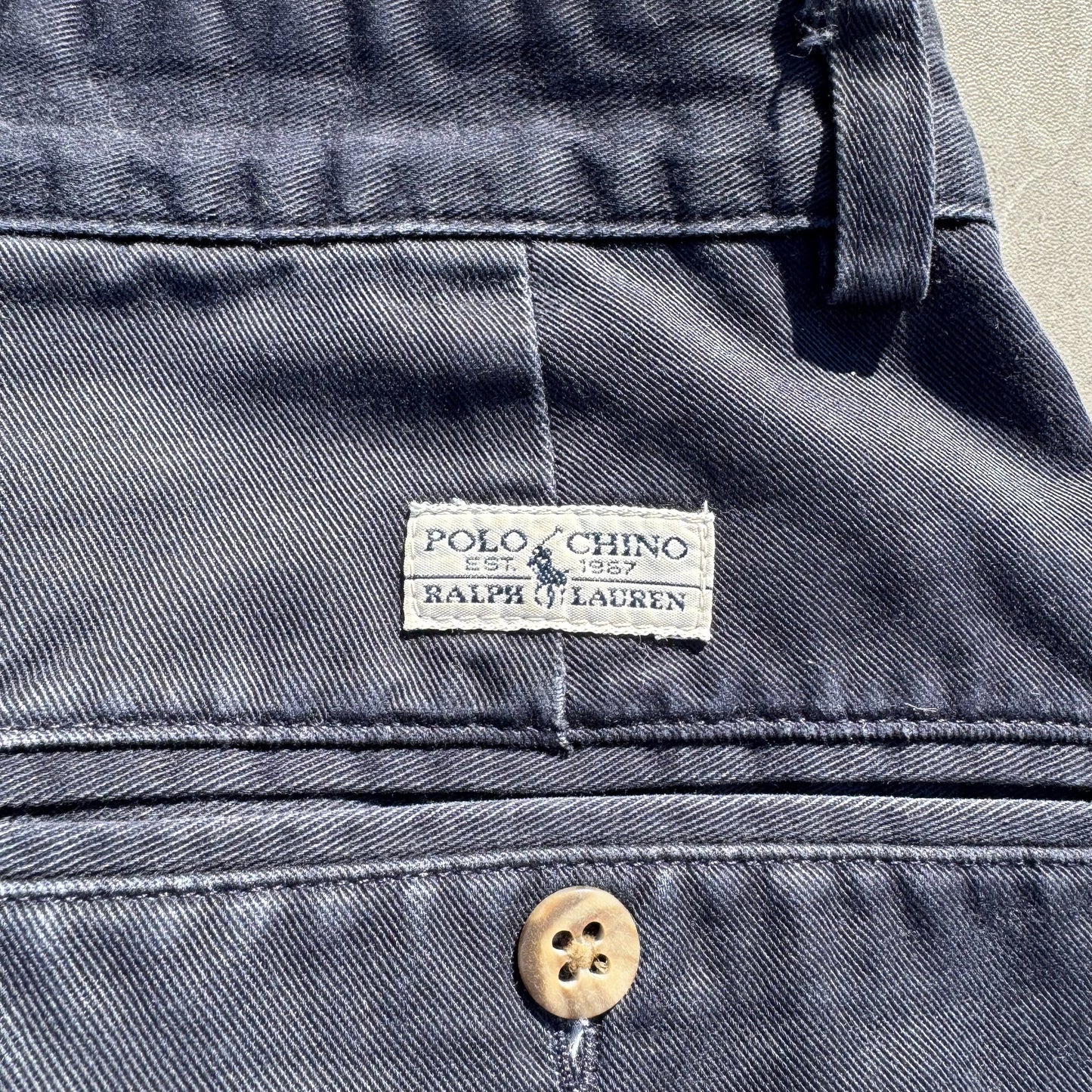 90s-00s Ralph Lauren Made in USA Andrew Pant 33x32 KiiChain Clothing