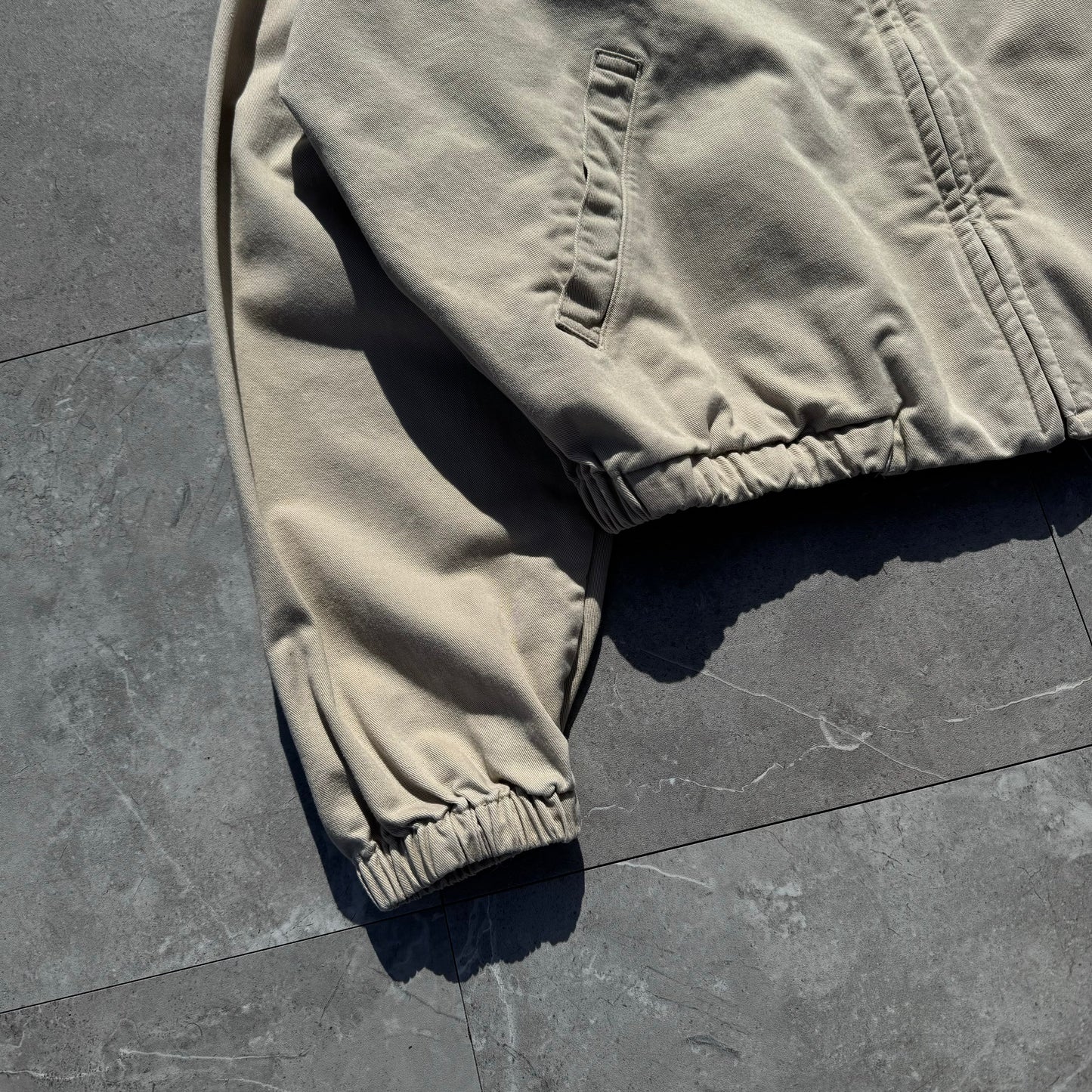 80s Ralph Lauren Made in USA Beige Swing Top Jacket KiiChain Clothing