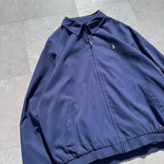 90s Ralph Lauren Navy Swing Top Jacket KiiChain Clothing