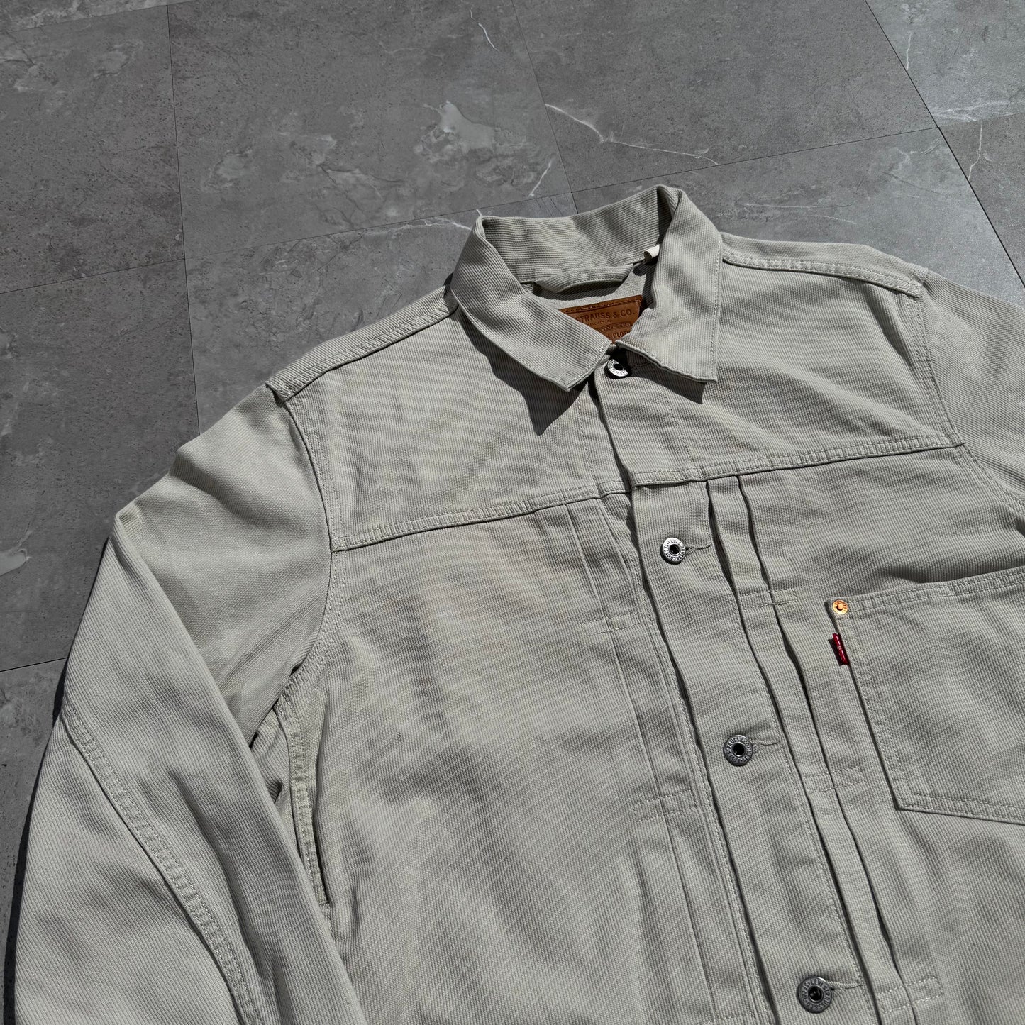 00s Levi's “First” Cream Type 1 Jacket