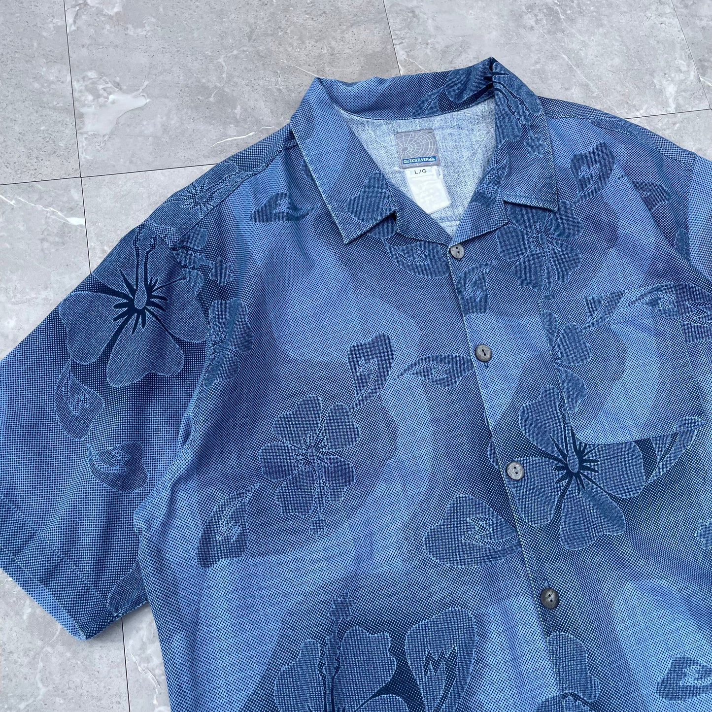 90s Quicksilver Short Sleeve Shirt KiiChain Clothing