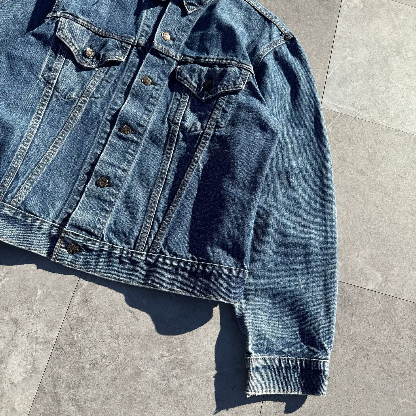 70s-80s Levi's Type III Made in USA Denim Jacket KiiChain Clothing