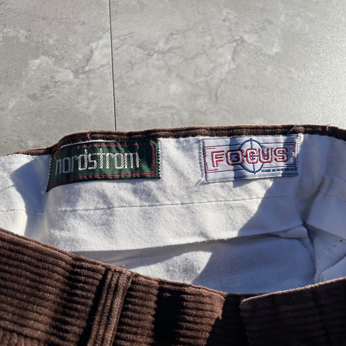 70s Nordstrom Focus Made in USA Corduroy Loose Fit Pants KiiChain Clothing
