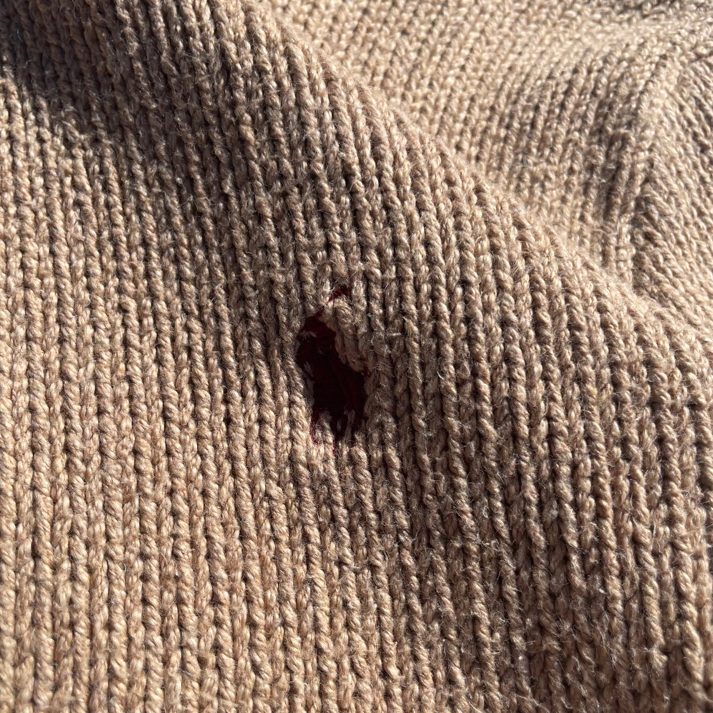 90s Ralph Lauren “Exclusive of Decoration” Brown Half-Zip Knit Pullover KiiChain Clothing