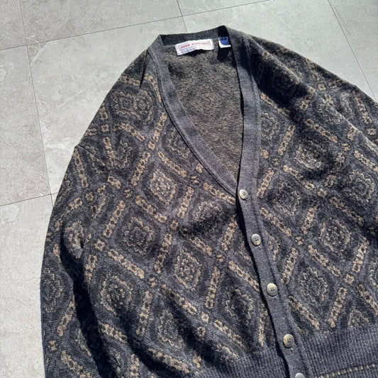 90s John Ashford Made in Italy Wool-Blend Knitted Cardigan KiiChain Clothing
