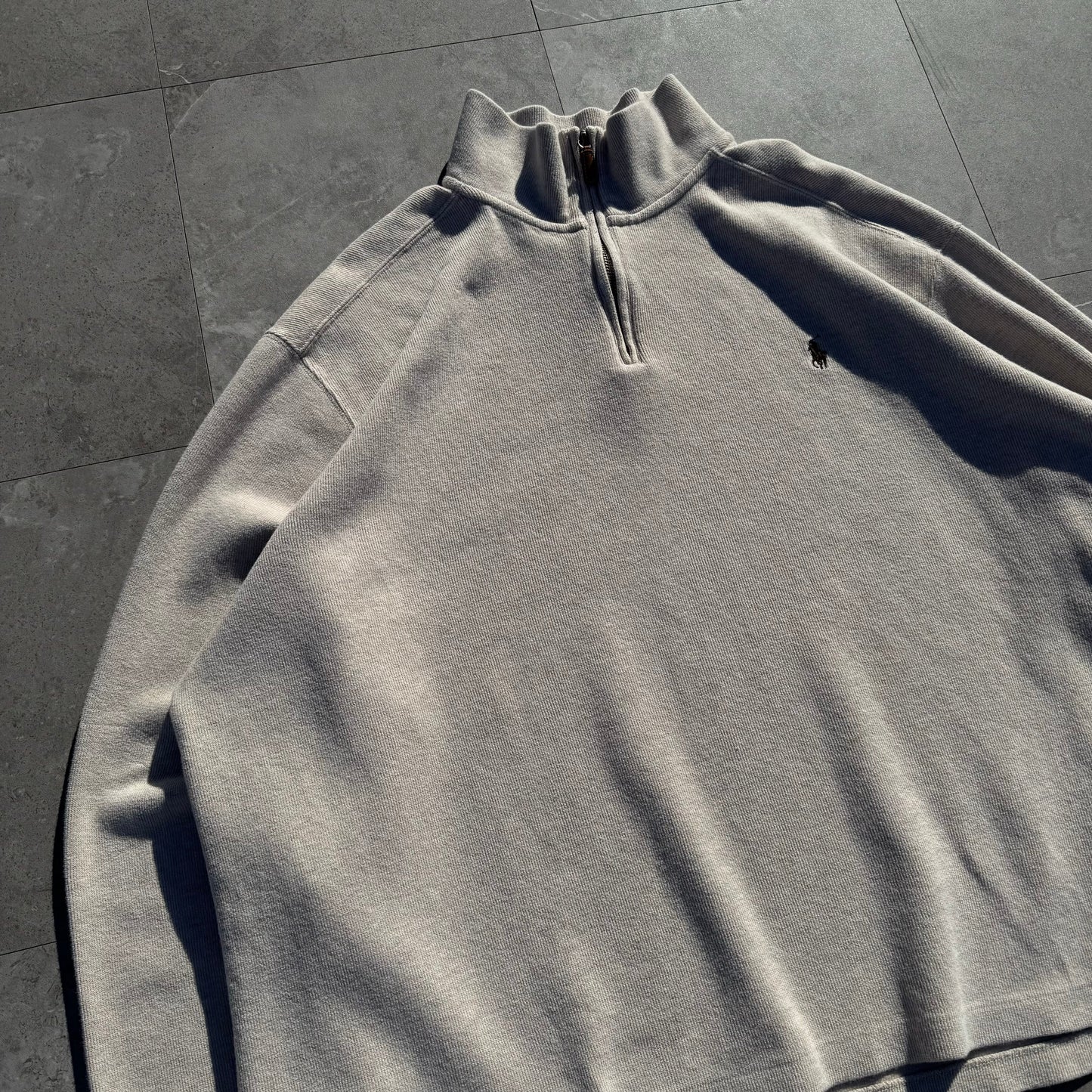 90s Ralph Lauren Half-Zip Knitted Pullover KiiChain Clothing