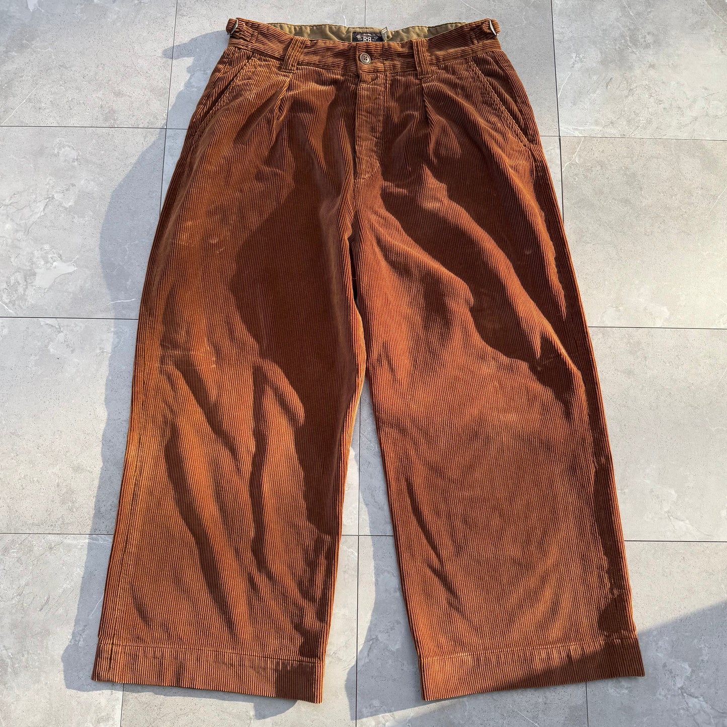 90s-00s RRL Ralph Lauren Wide Fit Corduroy Pants Size 31 KiiChain Clothing