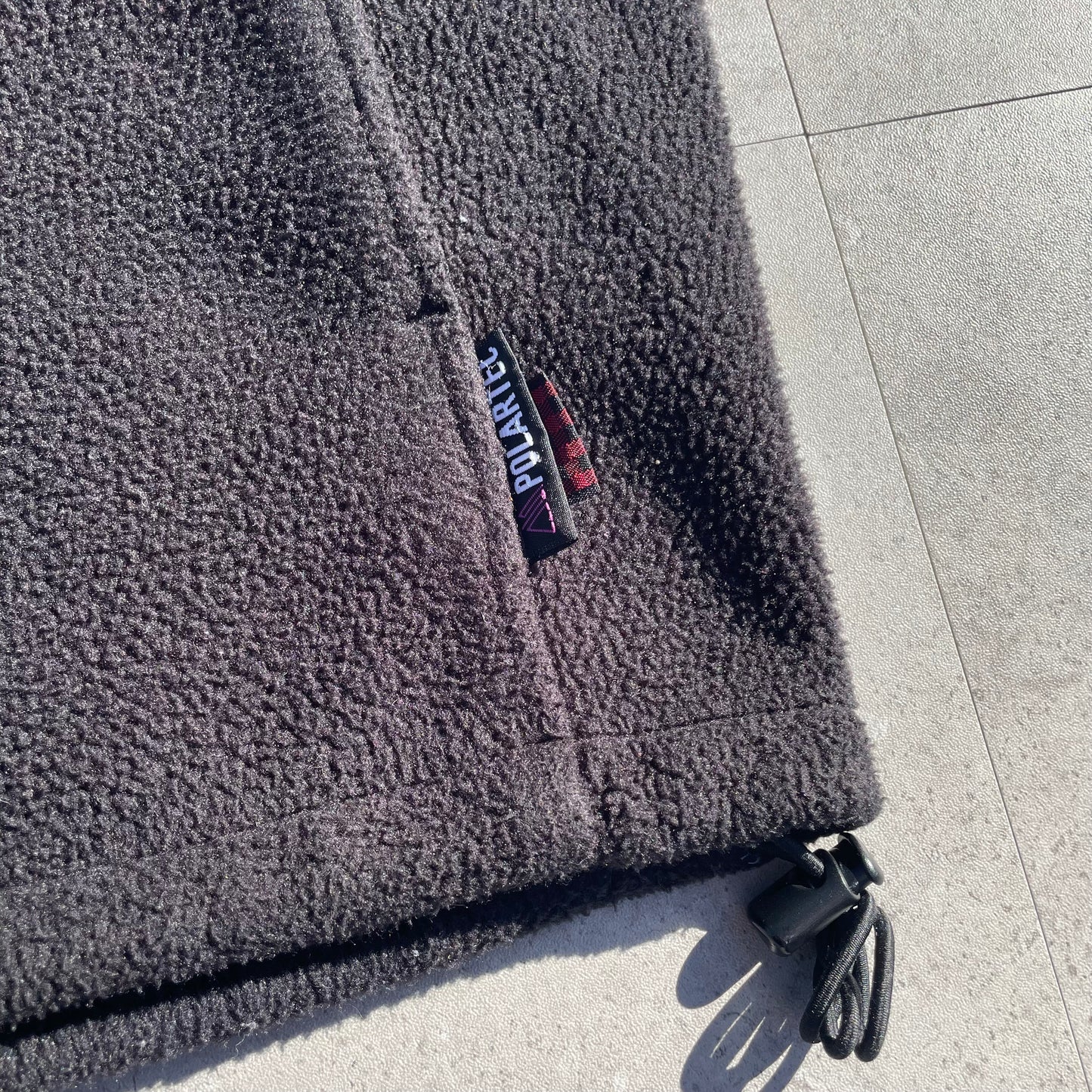 90s-00s Woolrich Polar-Tec Made in USA Black Fleece Vest