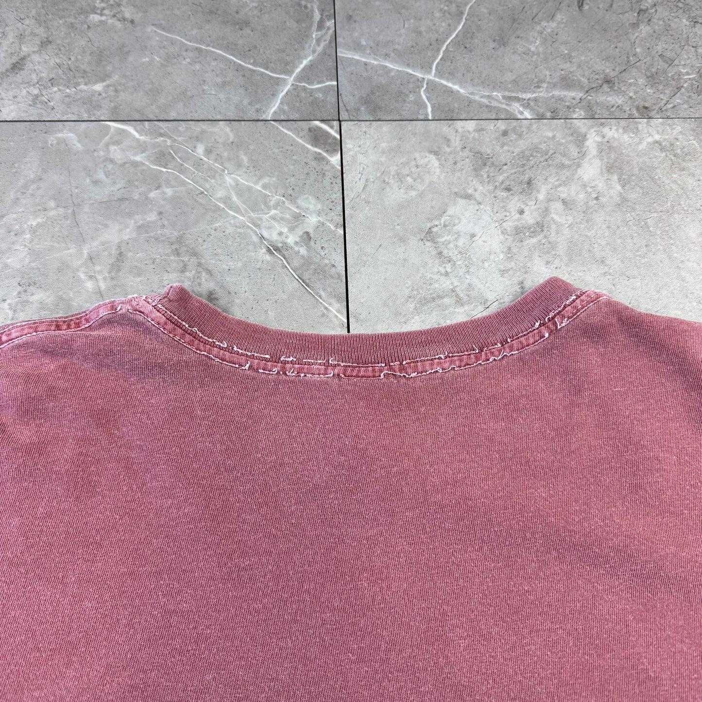 90s-00s Gap Faded Red Blank T-Shirt
