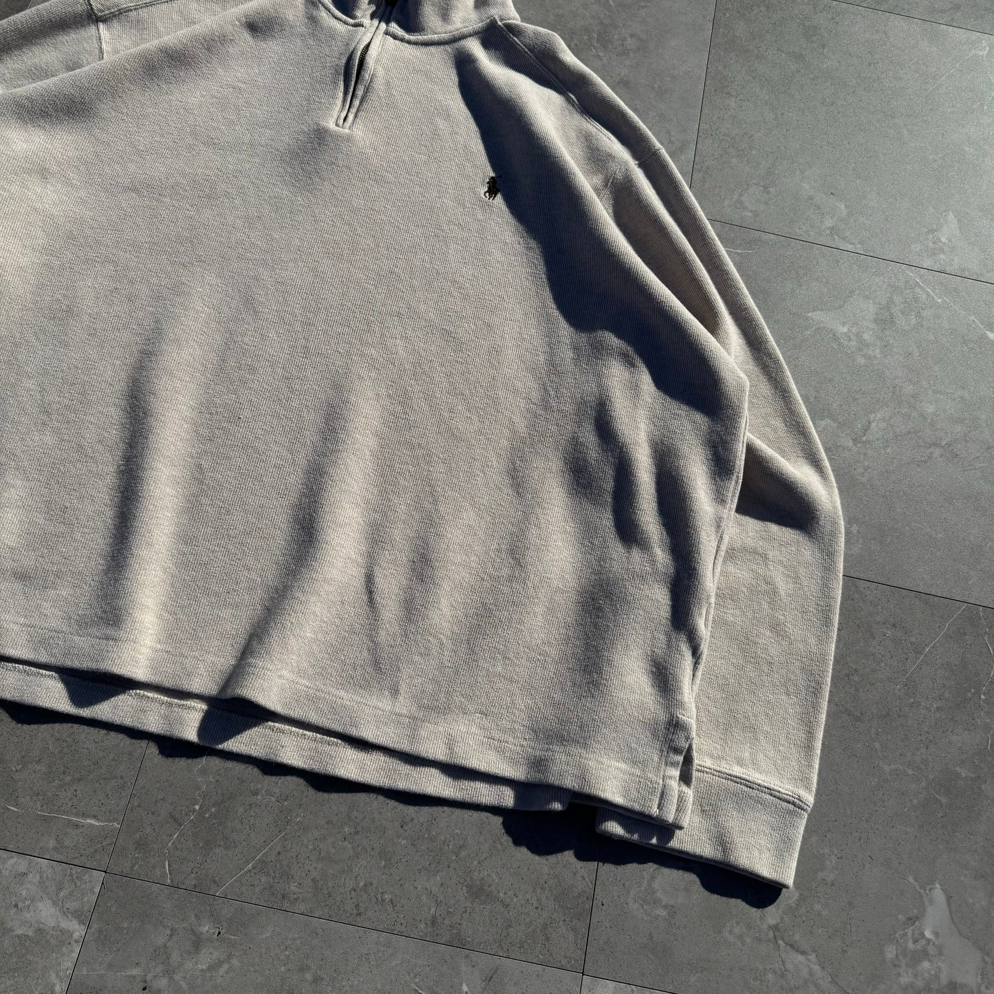 90s Ralph Lauren Half-Zip Knitted Pullover KiiChain Clothing