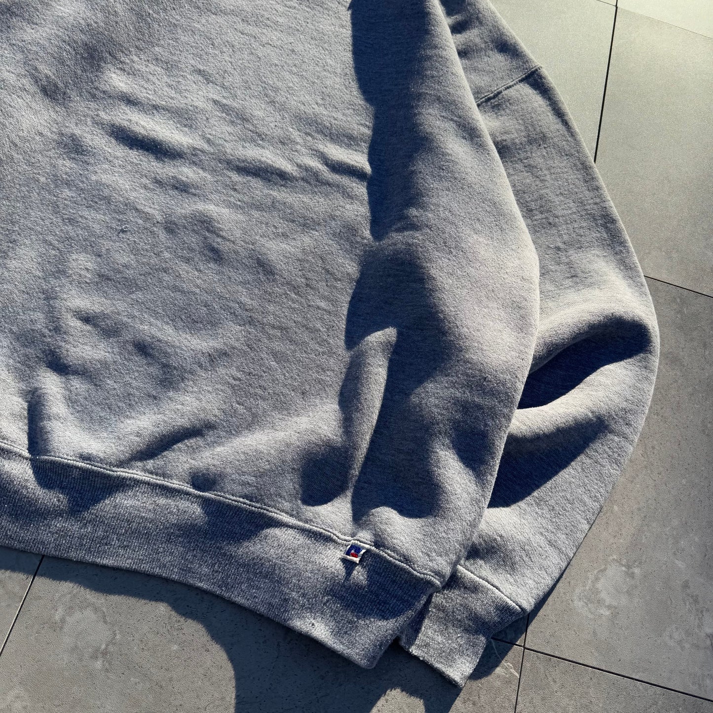 80s Russell Athletic Gray Blank Sweatshirt KiiChain Clothing