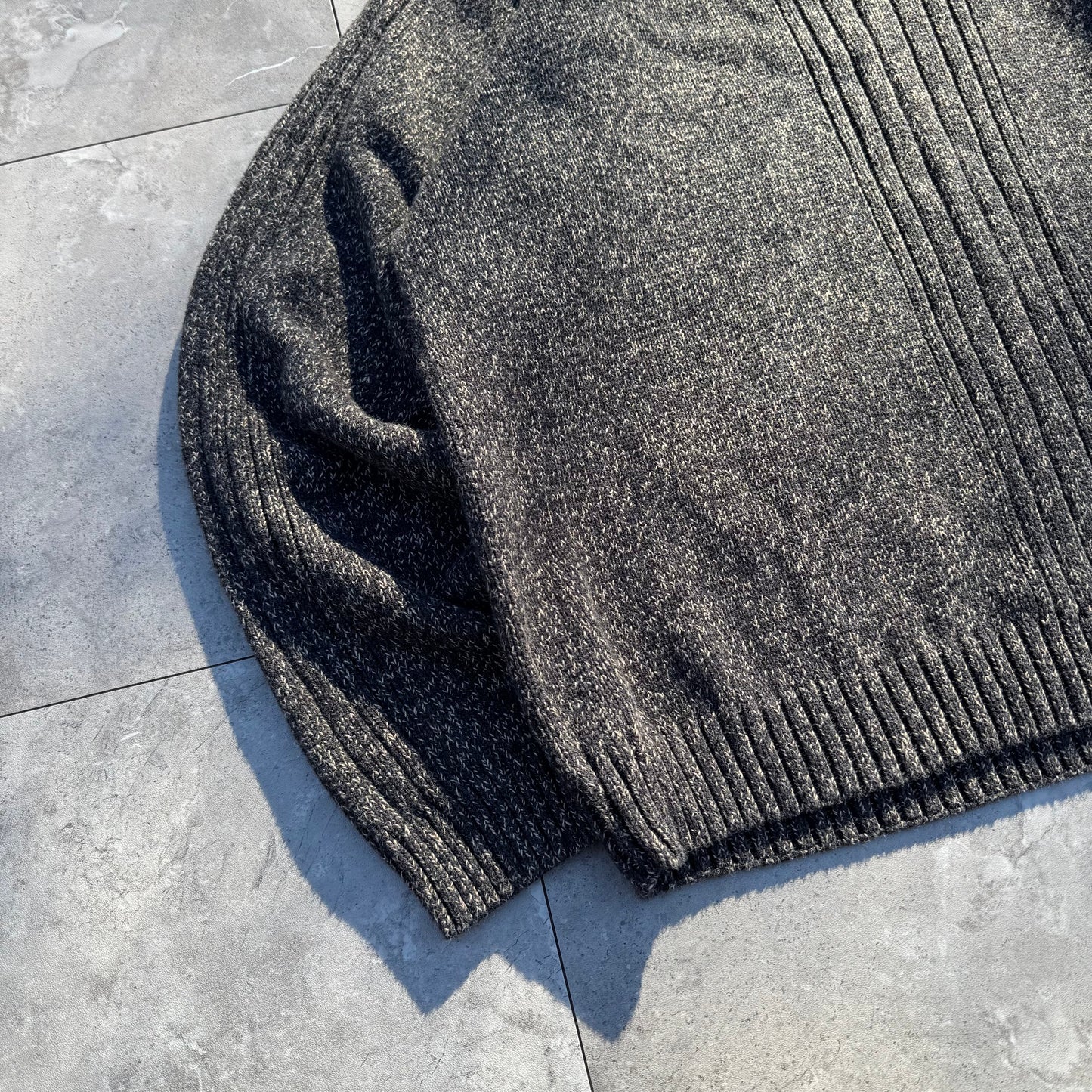 90s Dockers Dark Gray Ribbed Knit KiiChain Clothing