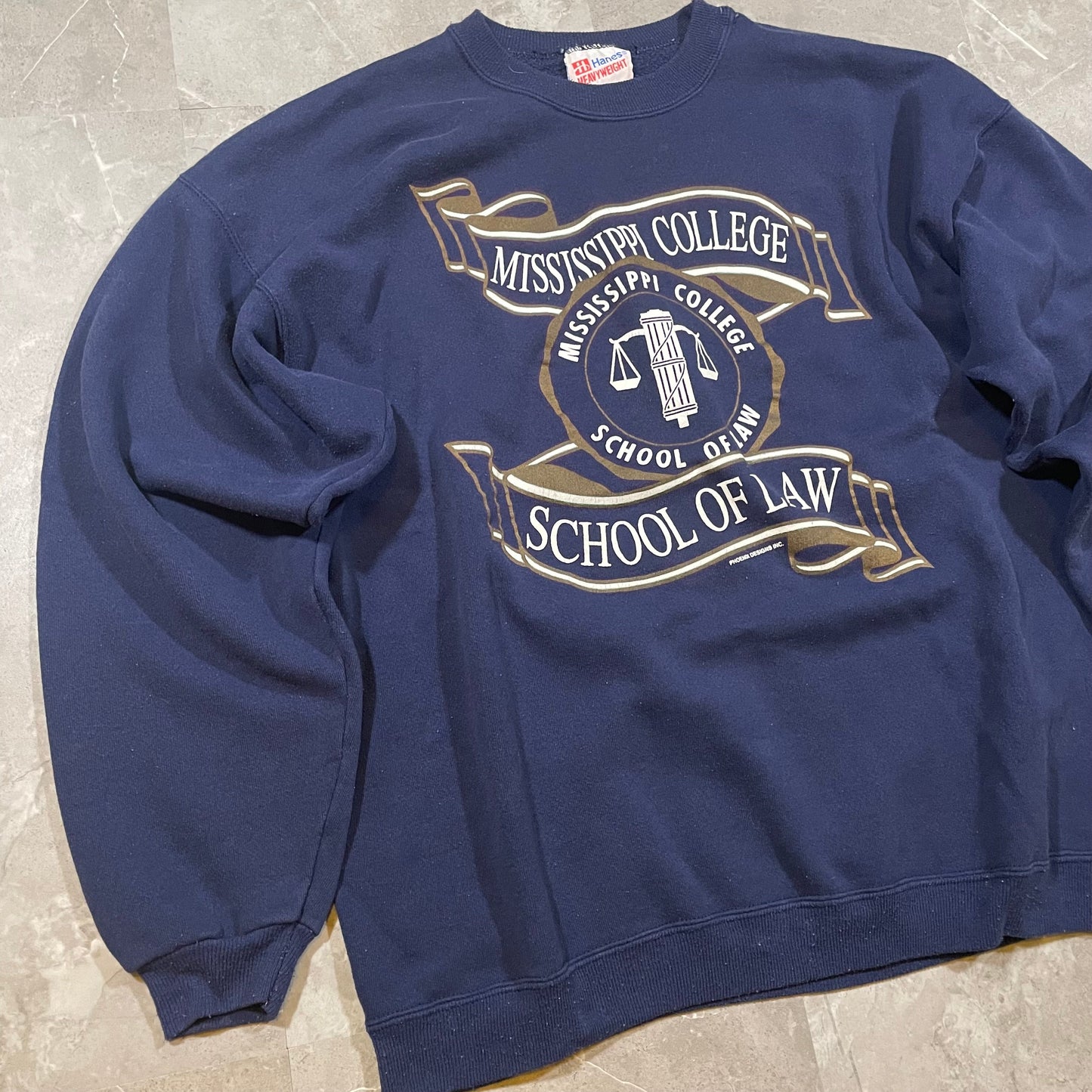 90s Hanes Mississippi School of Law Made in USA Sweater KiiChain