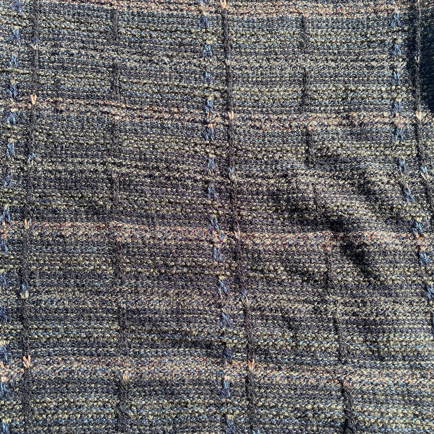 90s-00s Arrow Block Pattern Acrylic Design Knit KiiChain Clothing