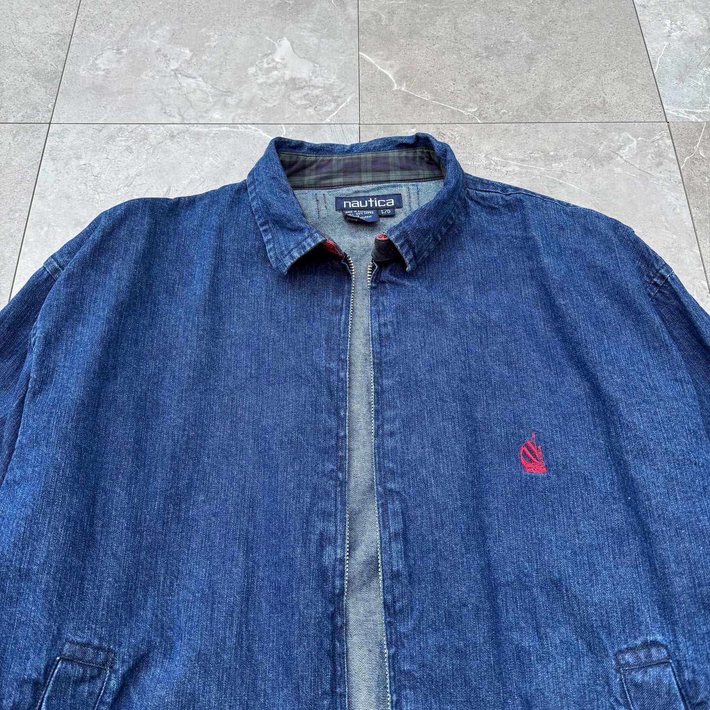 90s Nautica Denim Swing Top Jacket KiiChain Clothing