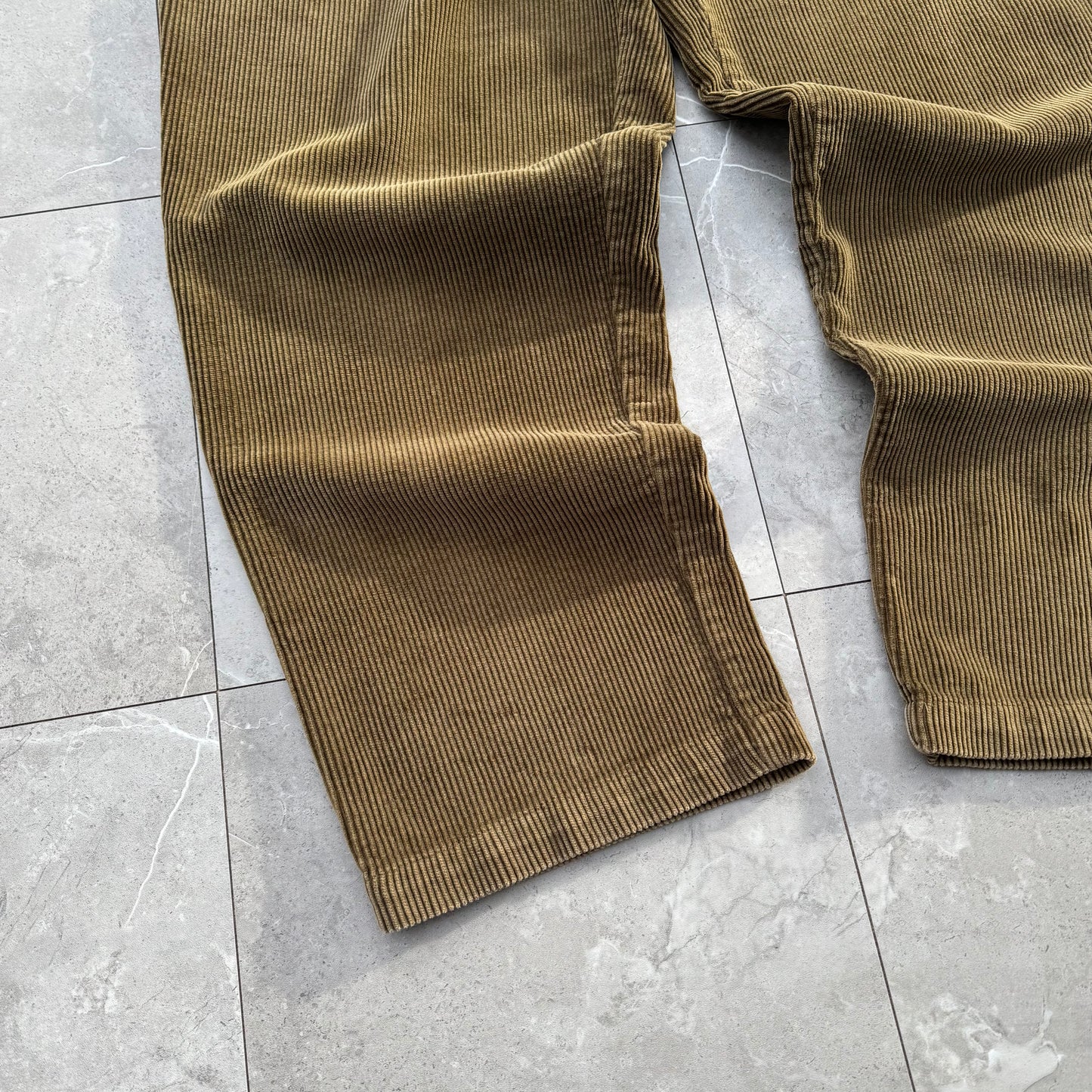 90s-00s Polo by Ralph Lauren Brown Corduroy Andrew Pants 38x30