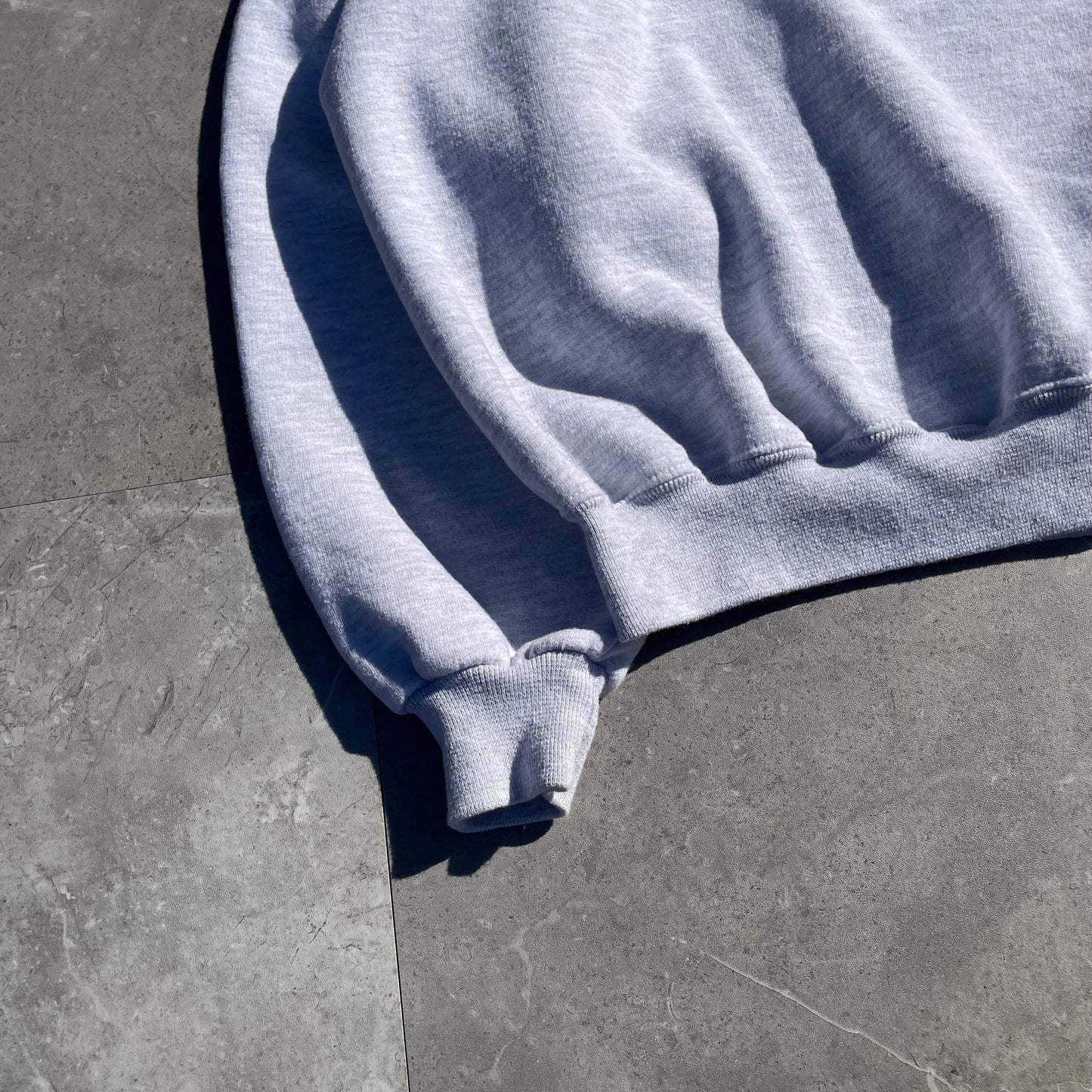 90s Jerzees Blank Gray Crewneck Sweater KiiChain Clothing